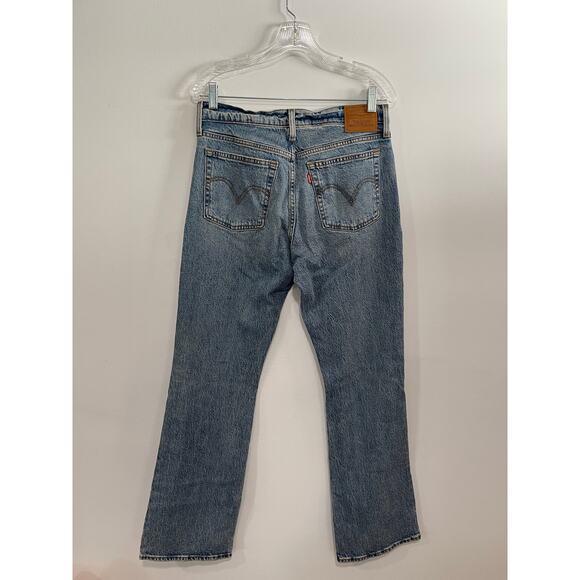 Levi's® Premium Wedgie Bootcut Women’s Jeans Medium Wash Size 30 - Picture 5 of 6